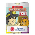 Coloring Book - Escaping Fire Danger